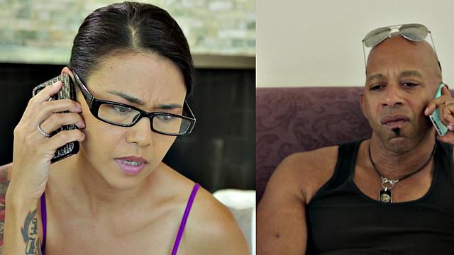 Anal nympho fucked by black dude in missionary