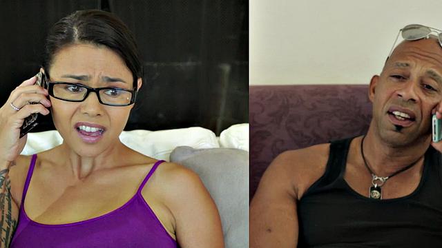 Anal nympho fucked by black dude in missionary