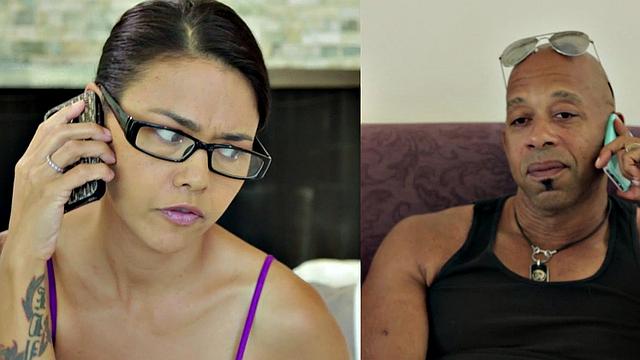 Anal nympho fucked by black dude in missionary