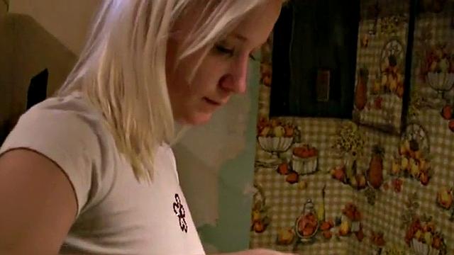 Playing with your girlfriend's nipples in close-up POV