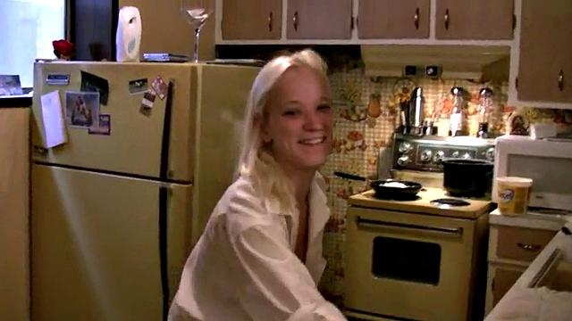 Playing with your girlfriend's nipples in close-up POV