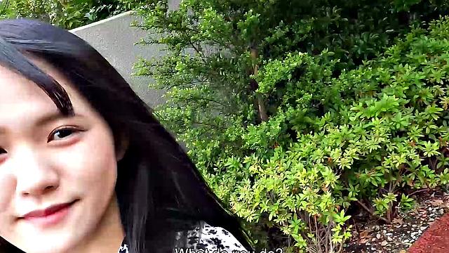 Mei Hotta is a college girl and has come to try some sex positions