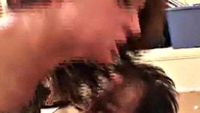 Stockinged whore screwed hard and deep