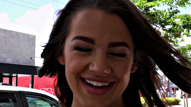 Fun Model Fucks in Public