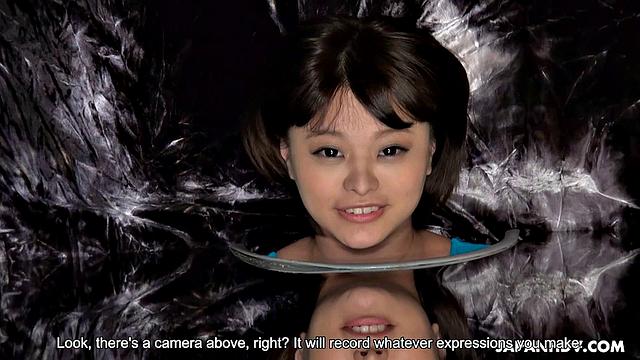 We have a magic mirror for Mirai Aoyama today and men for her