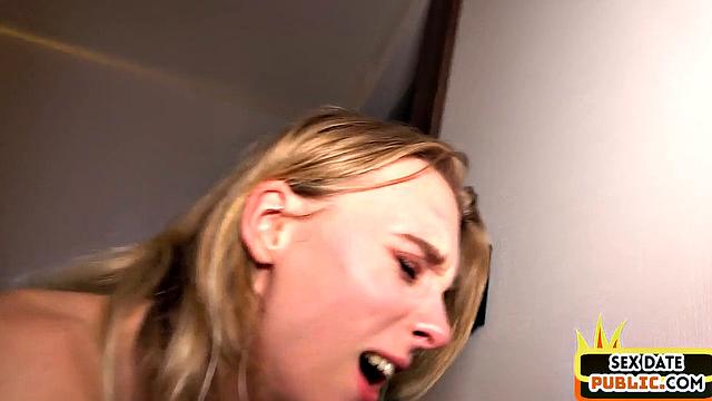 Real amateur rides cock