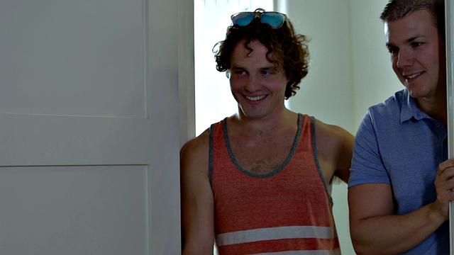 Gangbang slut deepthroating dicks in kinky group