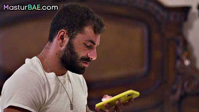 Petite babe cockbouncing on BF