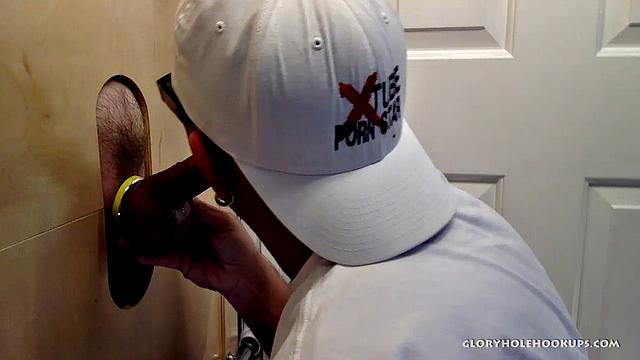 Married Daddy Gives The Gloryhole A Try