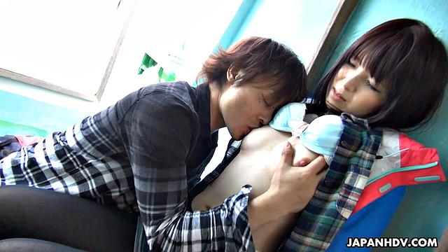 Sena Sakura wins the fishing contest and is fucked on the boat