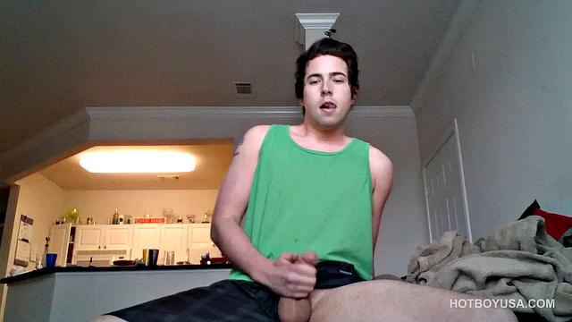 Here is a hot solo video of young Cole Summers teasing and stroking.