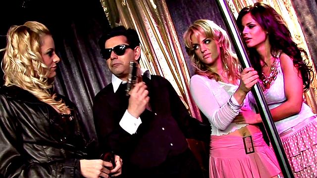 Agents Coerce Strippers into an Orgy