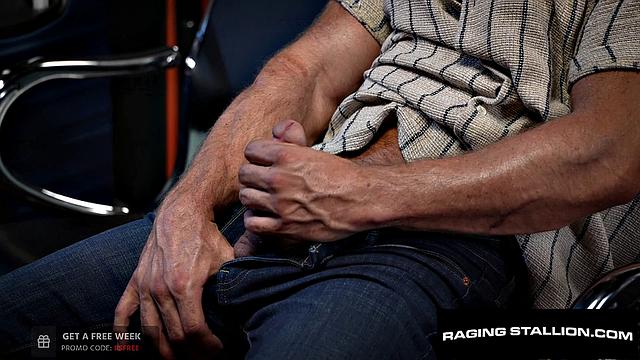 RagingStallion - Beefy Muscle Fucks Gorgeous Hunk At Airport