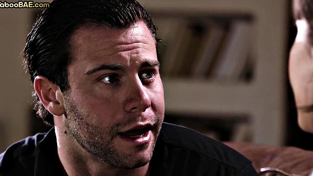 Babe passionately banged on couch by her lover