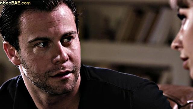 Babe passionately banged on couch by her lover