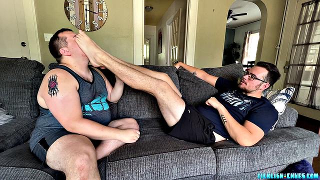 Worshiping CDubs's Hot Feet - CDubs &amp;amp; Matt