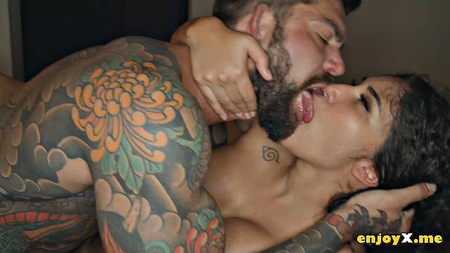 At Zenith Venus Afrodita. Horny latina with hefty titties enjoys harsh lovemaking and hefty fuck-sticks - enjoy steamy gonzo cum on face!