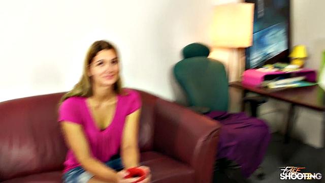 Klara Gets Her Tits Oiled And A Fuck