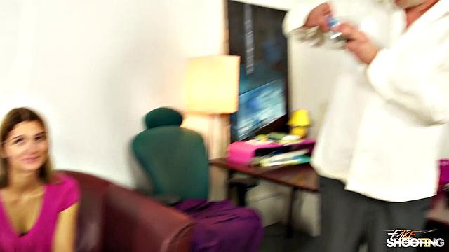 Klara Gets Her Tits Oiled And A Fuck