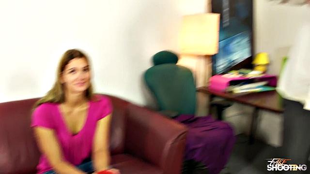 Klara Gets Her Tits Oiled And A Fuck