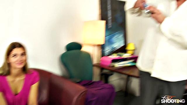 Klara Gets Her Tits Oiled And A Fuck