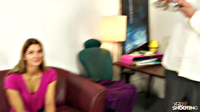 Klara Gets Her Tits Oiled And A Fuck