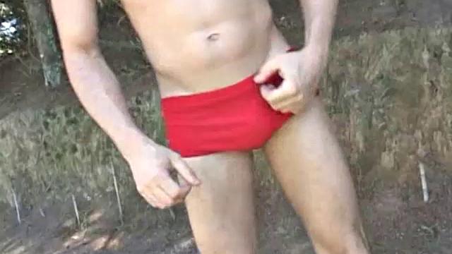 A Latino private is out in the wilderness with his commanding officer on a solo training exercise