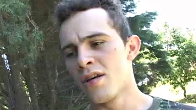 A Latino private is out in the wilderness with his commanding officer on a solo training exercise