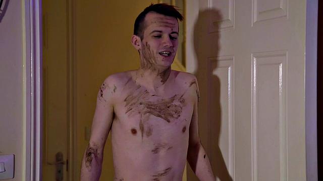 Watch a British babe deepthroat and ride in reverse cowgirl position on Date Night