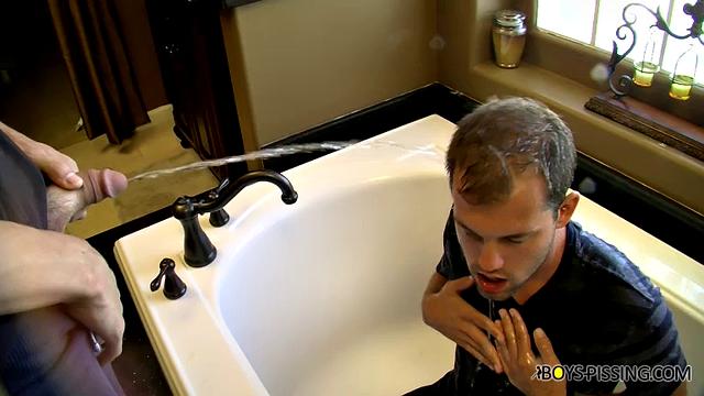 Piss Loving Preston Takes 4 Cocks! Parts 1 &amp;amp;amp;2!