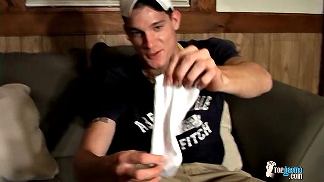 Str8 Boy Foot Fun And Jerk Off - Glock