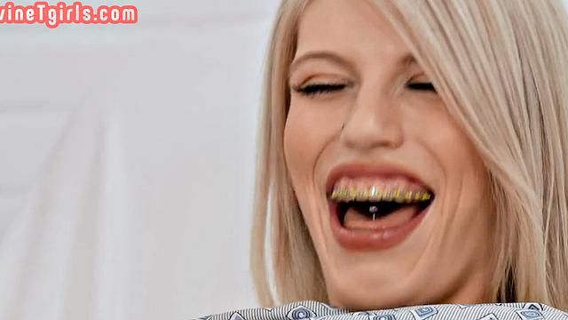 Asian TS nurse barebacks white babe in infirmary