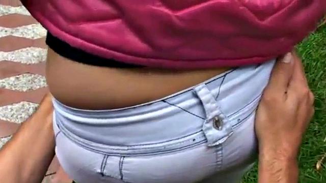 Petite teen fucked after giving head