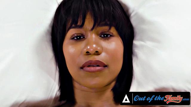 OUT OF THE FAMILY - Bratty Stepdaughter Pixie Smalls Gets Creampie After POV Fuck With Her Stepdad