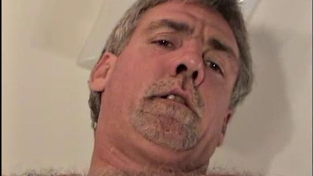 This 6'2", 230 lb. burly bear of a man works as a maintenance technician for a local recovery center, where I meet a lot of the guys you see here. I was surprised when this employee of the place called me from one of my cards.