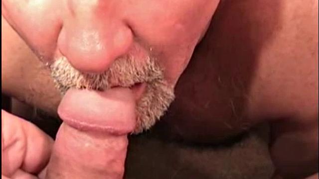 This 6'2", 230 lb. burly bear of a man works as a maintenance technician for a local recovery center, where I meet a lot of the guys you see here. I was surprised when this employee of the place called me from one of my cards.