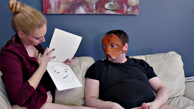 Anal sub rides dommes cock