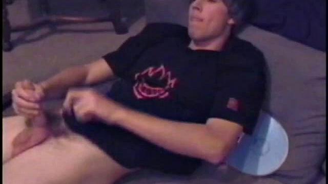 After showing off his hairy ass, Jayden lubes up his impressive hard cock. He acts just like a boy who has known all his life that he is awesome to look at. Guys can't take their eyes off this straight boy, and he knows it.