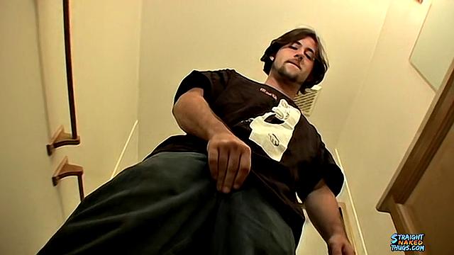 A Straight Boy Shoots 2 Cum Loads Using A Sex Toy - TrikinMatt