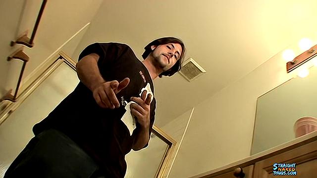 A Straight Boy Shoots 2 Cum Loads Using A Sex Toy - TrikinMatt