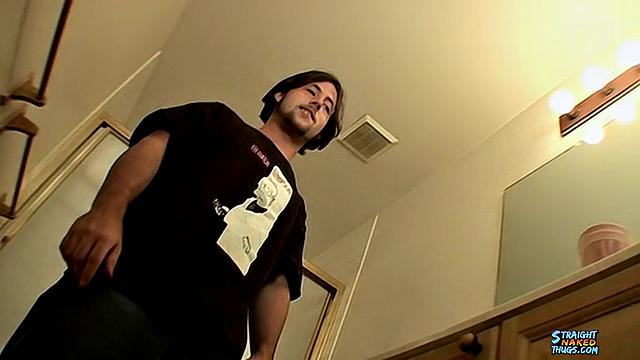 A Straight Boy Shoots 2 Cum Loads Using A Sex Toy - TrikinMatt