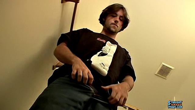 A Straight Boy Shoots 2 Cum Loads Using A Sex Toy - TrikinMatt