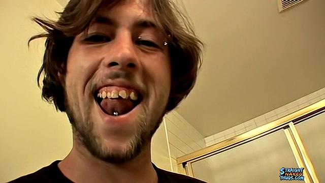 A Straight Boy Shoots 2 Cum Loads Using A Sex Toy - TrikinMatt