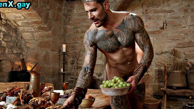 Manly tribe enjoy outdoor bareback anal fun