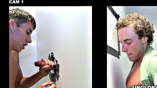 прямой парень попадает в горячий гей-глори холл