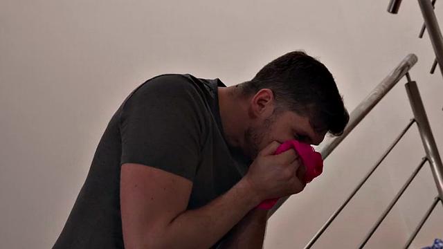 Squirting hostel babes fucked in deepthroating scene