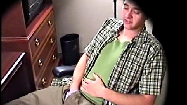 While Lucky Johnson might look average, on the outside, he is anything but ordinary. Once he takes his clothes off it's easy to see why he's called Lucky. He's packing a solid 7+ inches of cock.