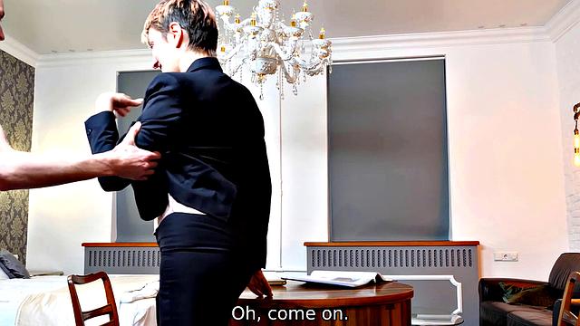 TUTOR4K. Proper sex motivates tutor to forget about literature