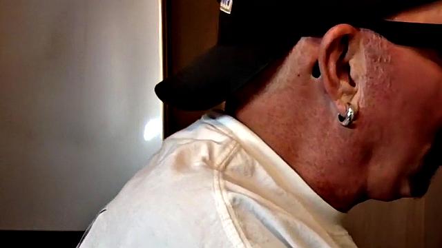 Mouthjizzed gloryhole DILF sucks POV rod in closeup