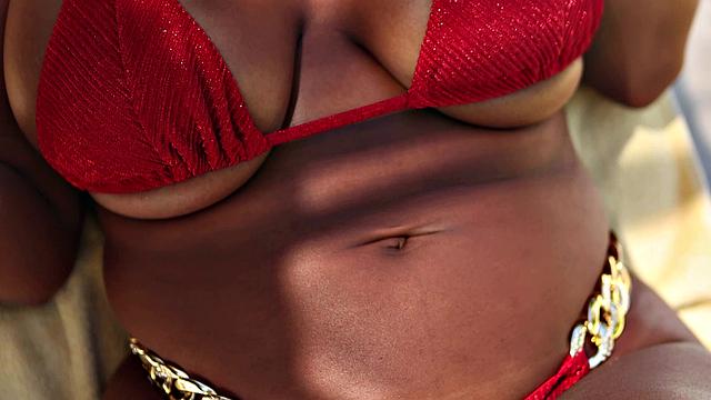 Ebony Queen Cheats On Hubby With Sexy Blonde Babysitter - Dfxtra